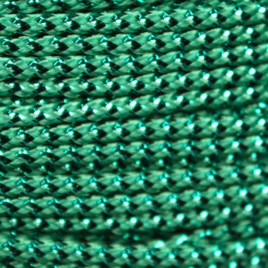 Craft Cord, Green Metallic, 20yd, plastic canvas (Needloft)