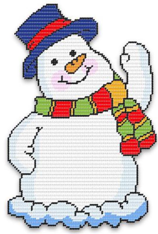 a-happy-snowman-plastic-canvas-pattern