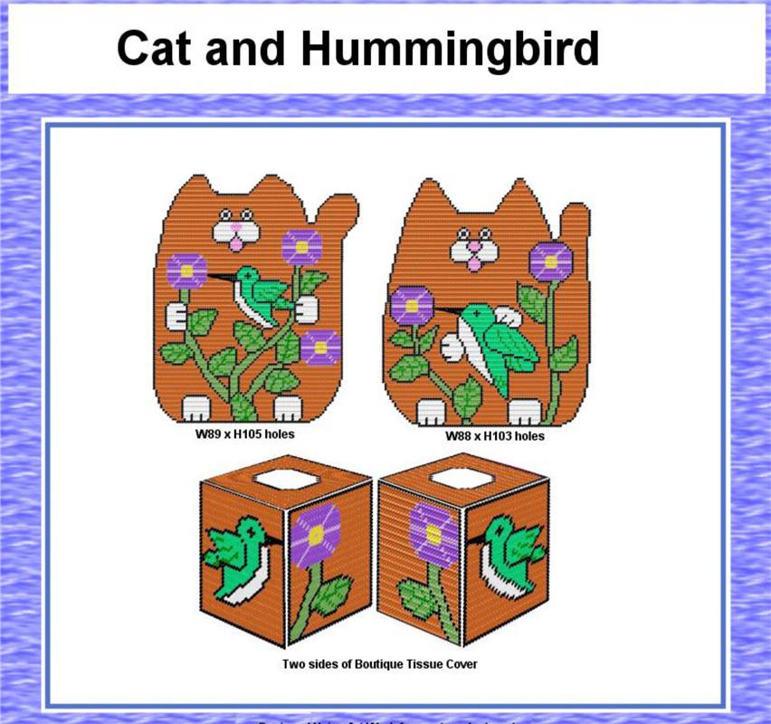 hummingbird cat toy