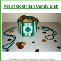 st patricks day candy display