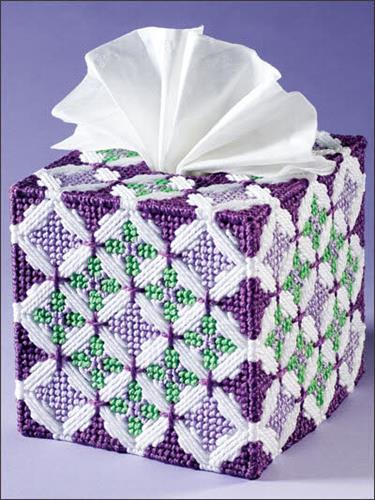 Everything Plastic Canvas - Boutique Tissue Box Holder