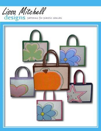 Plastic canvas discount tote bag patterns