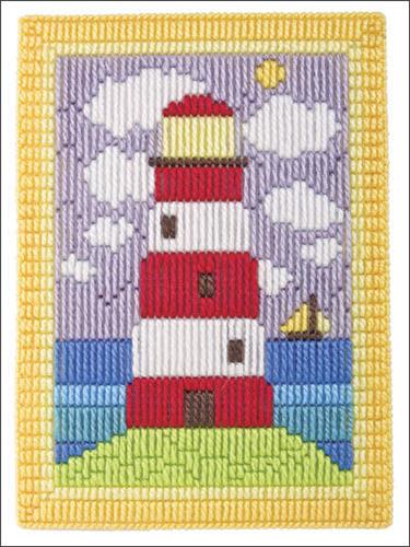 Lighthouse Decor Plastic Canvas Pattern - Electronic Download