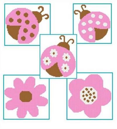 Ladybug Room Decor Set