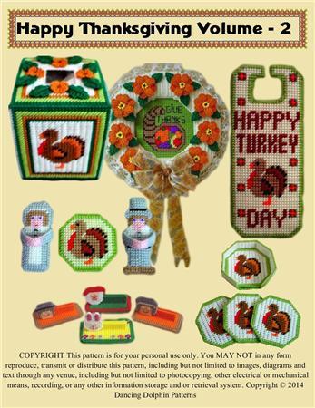 Plastic Canvas Thanksgiving Turkey Pattern